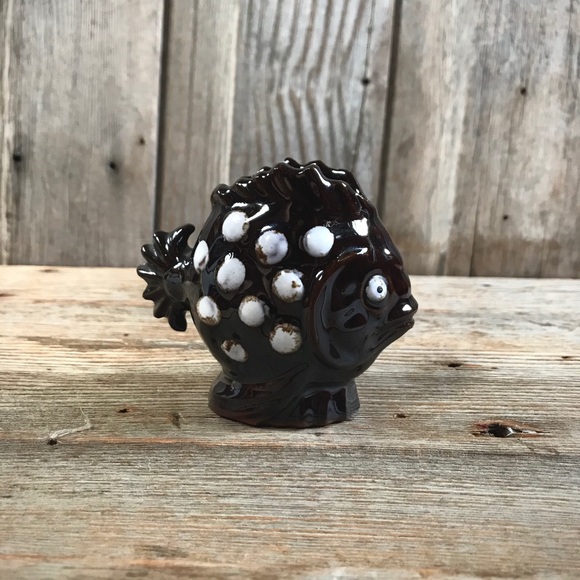 Vintage Occupied Japan Ceramic Fish Figurine - Picture 6 of 8